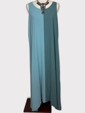 wynne layers dress | Dresses | Nwt Wynne Layers Chiffon Maxi Womens X Colorblock Blue Ebay